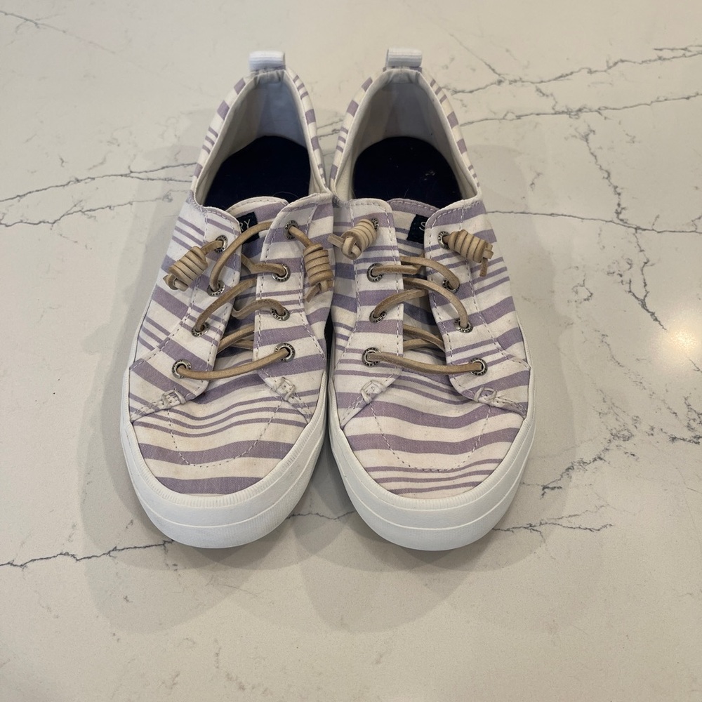 Sperry Crest Vibe Beach Blue & White Women’s Size 9
